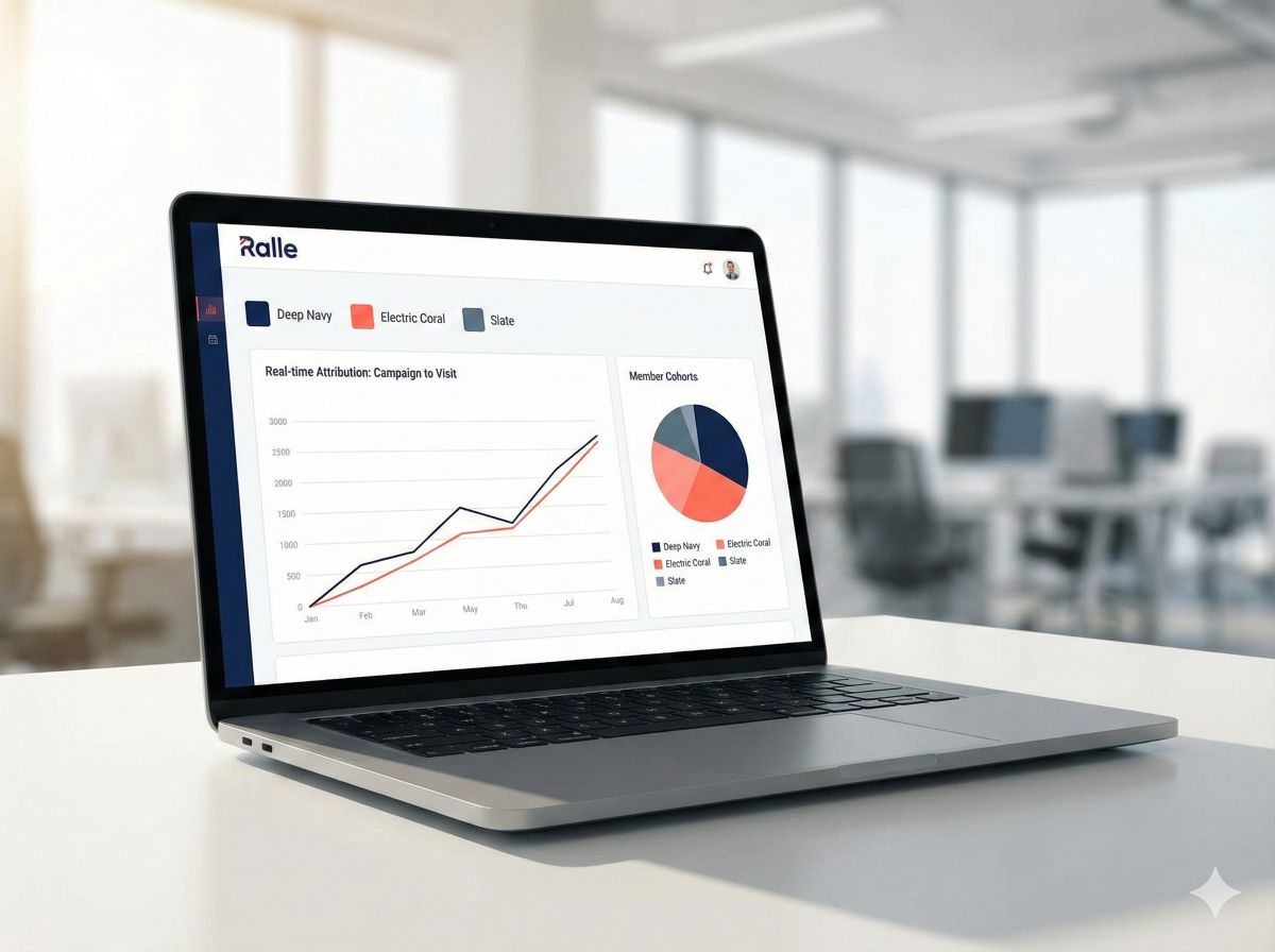 Ralle member activity data dashboard